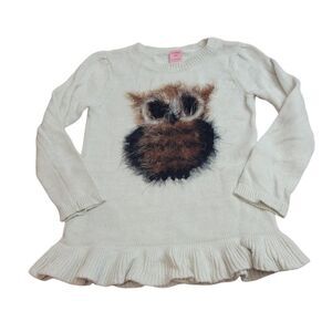 Copper Key Owl sweater 6/6x